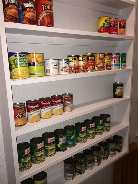 Love My New Pantry Especially This Shelf For Canned Goods Pantry