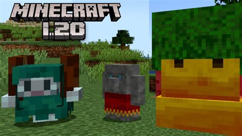 Ich Teste Die Neuen 1 20 Mobs In Minecraft Youtube