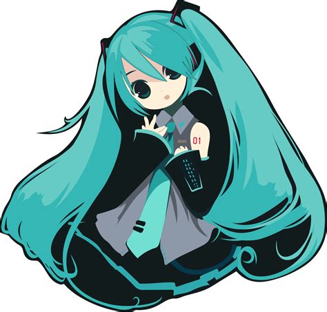 Hatsune Miku Vector By Bogskiii On Deviantart