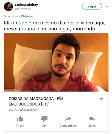 Vídeo íntimo de Felipe Neto vaza nas redes sociais