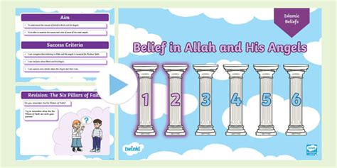 Belief In Allah And His Angels Presentation Teacher Made