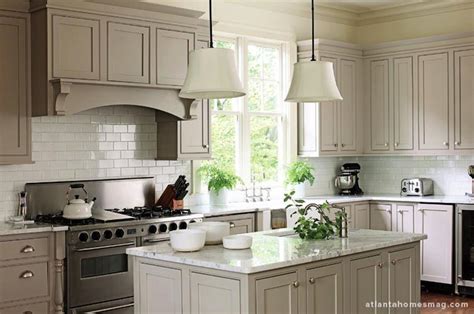 Gray kitchen walls with gray cabinets. Gray Kitchen Cabinets - Transitional - kitchen - Atlanta ...