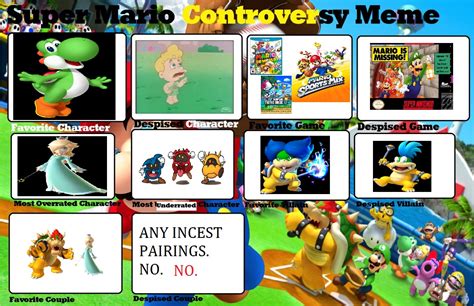 Super Mario Controversy Meme By Me By Charmeleongirl46 On Deviantart