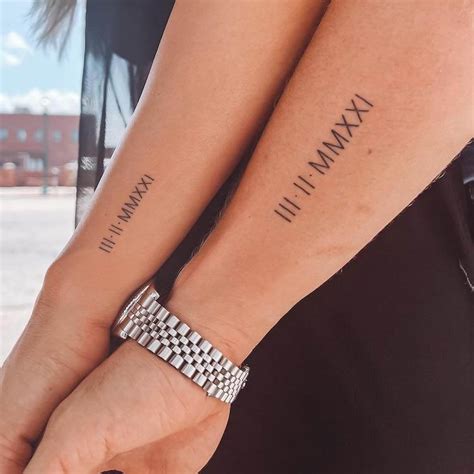 20 Awesome Roman Numeral Tattoo Ideas For Women Moms Got The Stuff