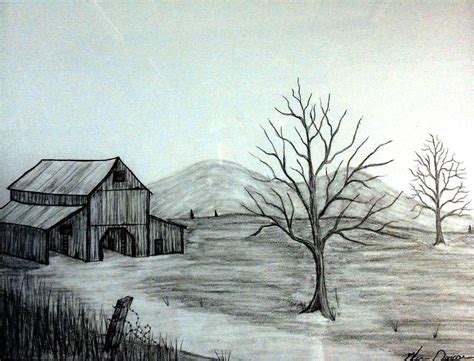 Barn pencil drawing gone but not forgotten rustic rural. Old Barn in 2020 | Barn drawing, Sketchbook drawings, Old ...