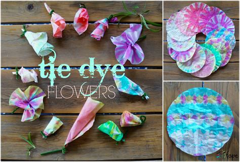 Tie Dye Paper Flowers — All About Hope