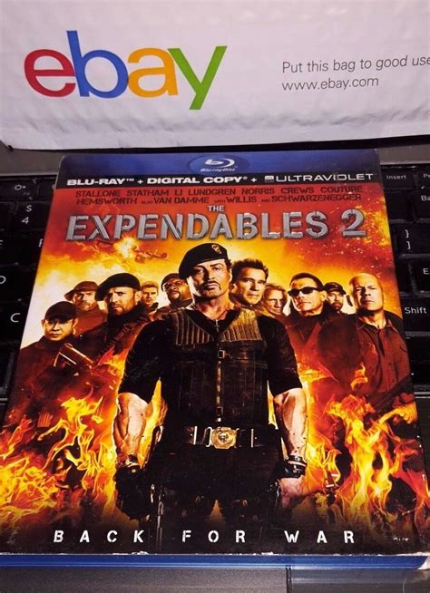 The Expendables 2 Blu Ray Disc 2012 31398160861 Ebay