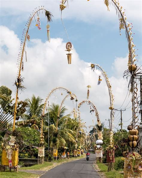 Galungan Festival 2020 Balinese Celebrate Triumph Of Good Over Evil
