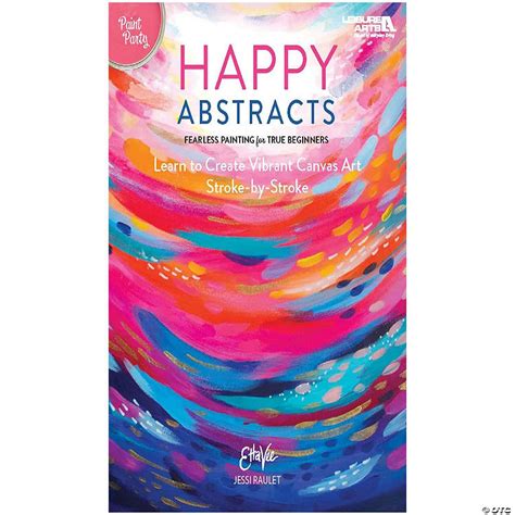 Paint Party Happy Abstracts Book