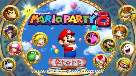 Mario Party 8 All Boards Solo Mode Youtube