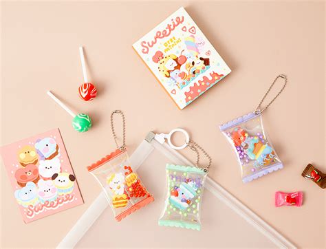 Bt21 Minini Sweet Candy Keyring K Cutiestar