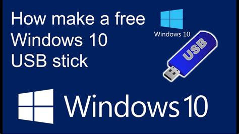 How To Create Windows 10 Bootable Usb Flash Drive Doovi