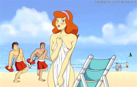 Rule 34 1girls Anaxus Beach Daphne Blake Female Female Focus Female Only Ginger Hanna Barbera