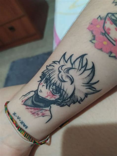 Killua Tattoo In 2020 Anime Tattoos Tattoos Hunter Tattoo