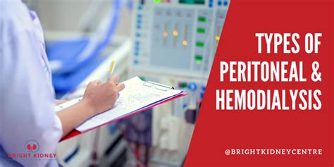 Types Of Dialysis Hemodialysis And Peritoneal Dialysis Bright Kidney