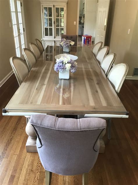 Find something extraordinary for every style, and enjoy free delivery on most items. Gorgeous & immaculate grey wood 10 ft Restoration Hardware ...
