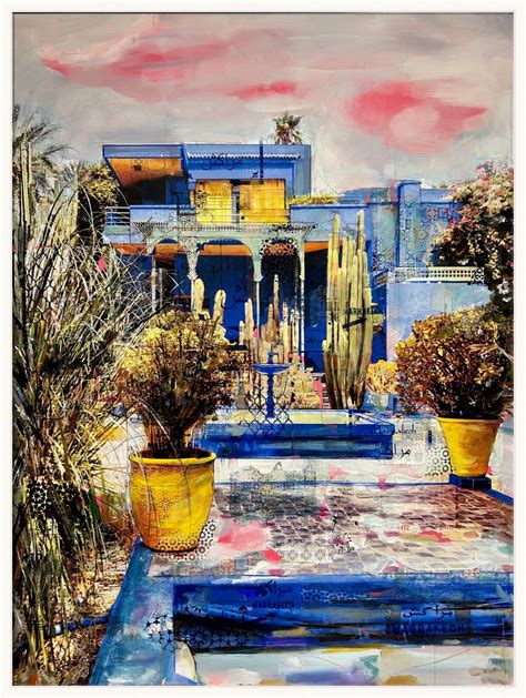 Ysl Garden Marrakech By Anna Allworthy Irish Art The Doorway