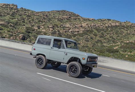 Icon 4x4 Revealed One Of One New School Edition Bronco