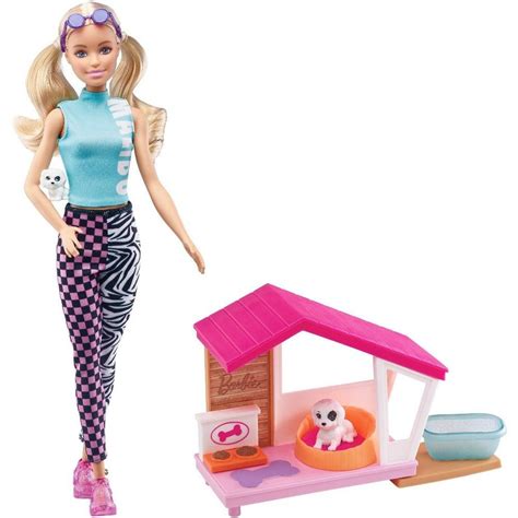 Barbie Mini Doghouse Themed Accessory Set In 2021 Barbie Dolls