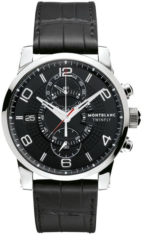 105077 MontBlanc TimeWalker Chronograph Twinfly Men's Watch