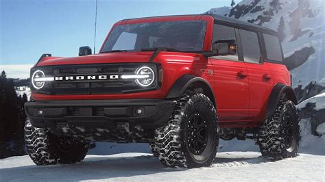 Ford Bronco 2021 Colors Paint Color Samples Swatches In Sunlight