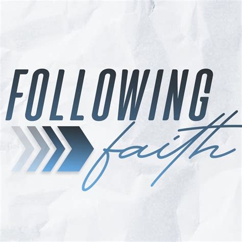 Following Faith