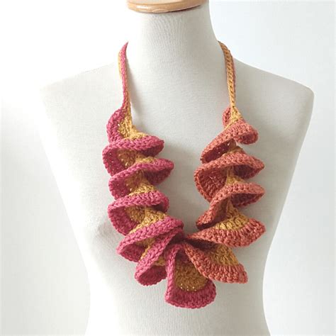 Bijouterie Collar Tejido A Crochet Paso A Paso Blog — Handwork Diy