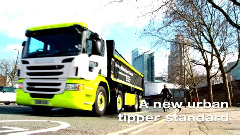 Scania Urban Tipper Enhancing Road Safety In City Centres Youtube