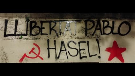 El grupo libertad pablo hasel denunció que este ha sido condenado por relatar hechos objetivos sobre la foto: Alred - Libertad Pablo Hasél (con Nimr) - YouTube