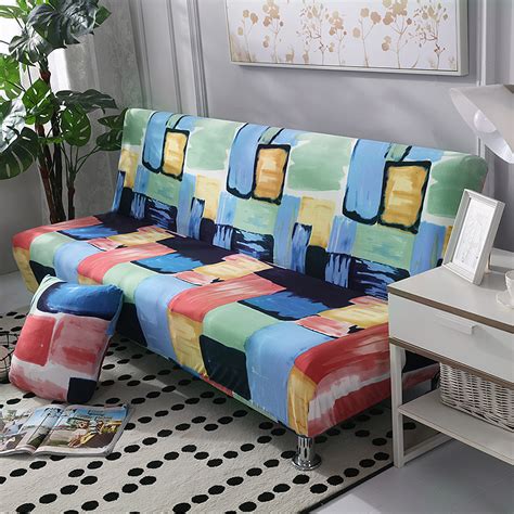 Uk armless sofa slipcover stretch bed protector elastic folding couch cover 12 57 pic velvet thick plush case home furniture diy slip covers futon bortexgroup com full soft removable 14 70 armchair suite. Armless Sofa Slipcover Stretch Sofa Bed Cover Protector ...