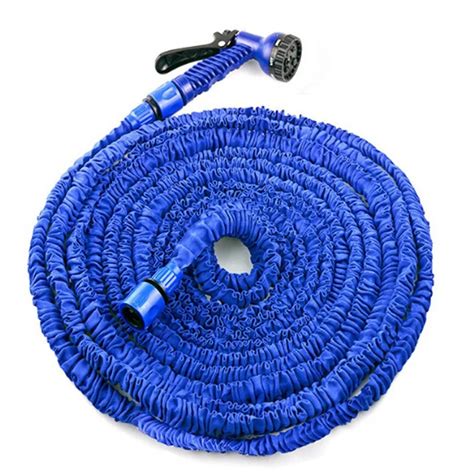 3 Blue 100ft Expandable Magic Flexible Hose Water For Garden Car Pipe Plastic Hoses To