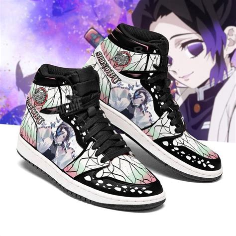 Shinobu Kocho Shoes Boots Demon Slayer Anime Shoes Fan T Idea Shopeuvi
