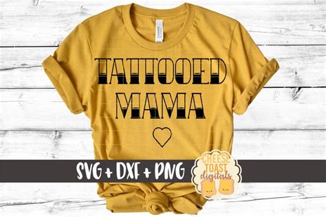 Tattooed Mama Mom Svg Files