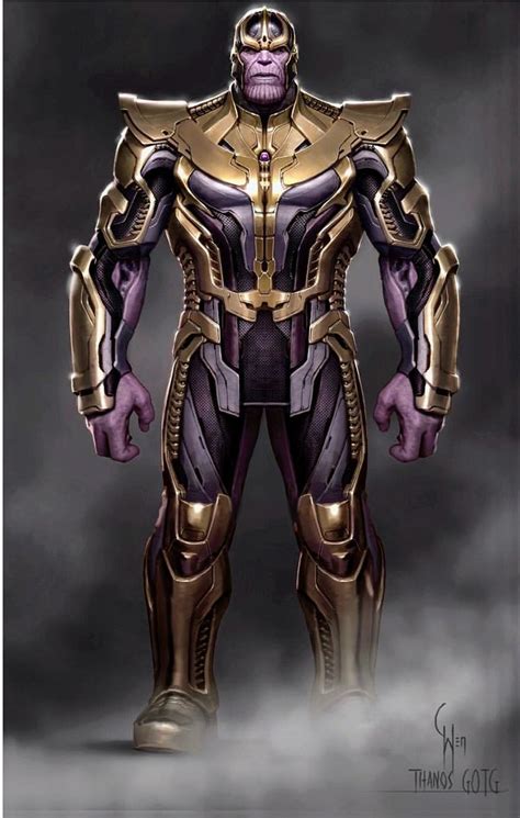 Thanos Concept Art Héroes Marvel Personajes De Dc Comics Marvel Cómics