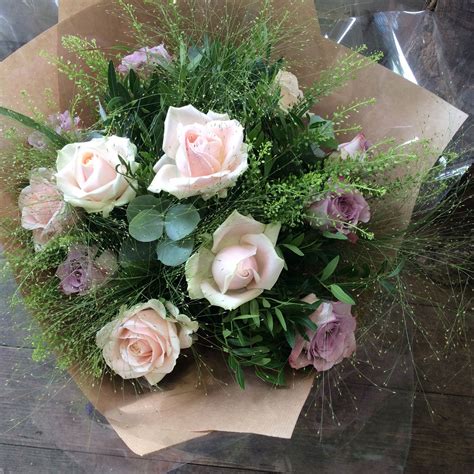 Sweet Avalanche And Memory Lane Roses With Panacum Grass Made By