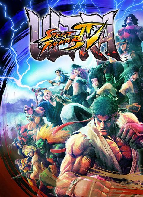 Ultra Street Fighter 4s Official Arcade Poster