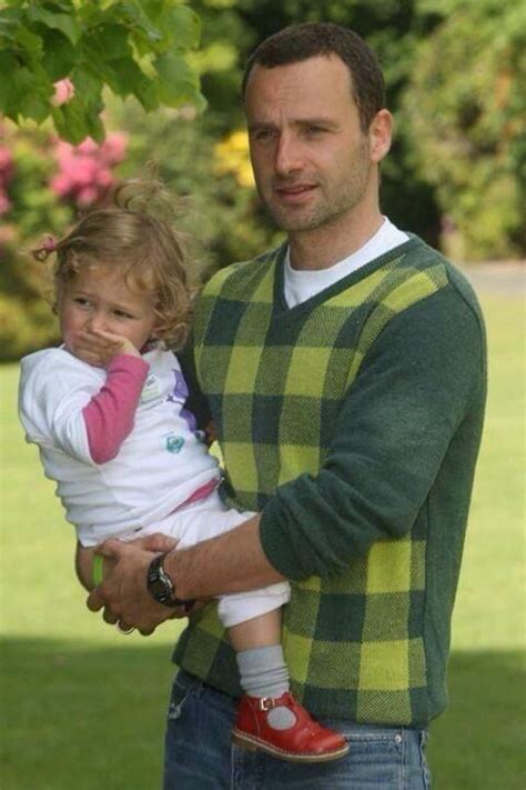 Andrew Lincoln ~ With His Daughter Matilda Clutterbuck He Also Has A