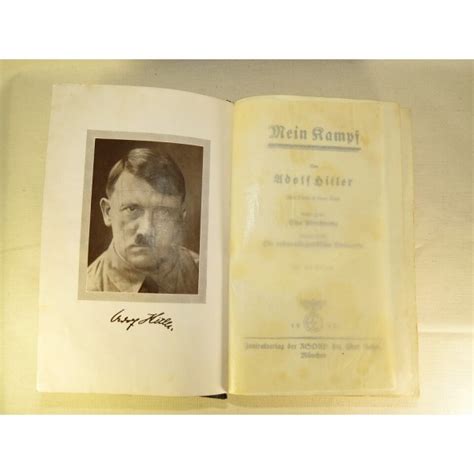 Written eight years before he assumed power in germany, the. Adolf Hitler - Mein Kampf. Original issue, 254-258 Auflage ...