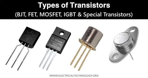 Different Types Of Transistors Symbols