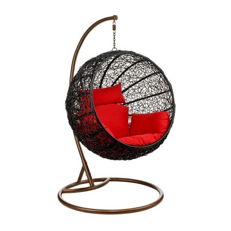 Hanging Egg Chair & Wicker Ceiling Chair Hang in Retro Style
