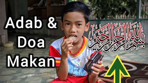 English translation of lyrics for doa makan by raihan. Adab dan doa makan - YouTube