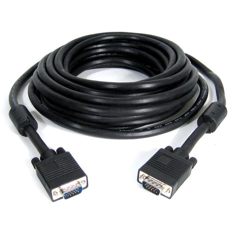 Vga cable svga monitor cable m/m 3ft male to male computer lcd led cord 3 ft. VGA CABLE MALE TO MALE PC MONITOR LAPTOP TV CORD 15 PIN ...