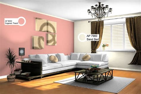 Wall Colour Combination For Living Room In India