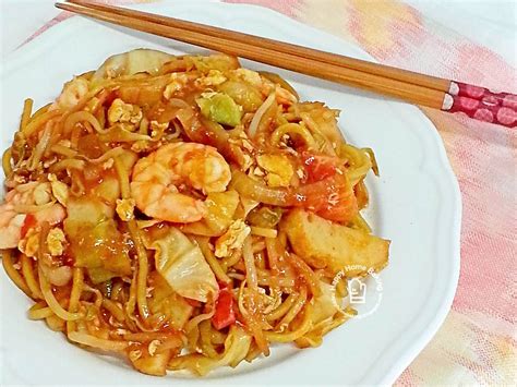 Mee goreng mamak meegorengmamak cara buat how to make vegan recipe chef dave. Happy Home Baking: Chinese style Mee Goreng