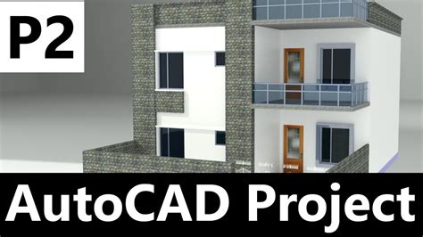 Autocad Beginner Tutorial Project Part 2 Youtube