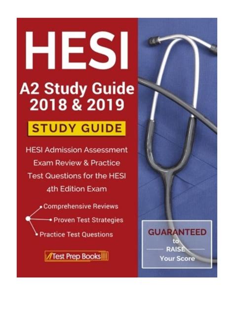 Hesi A2 Study Guide 2018 And 2019 Pdf Hesi Study Guide 2018 And 2019 Pr