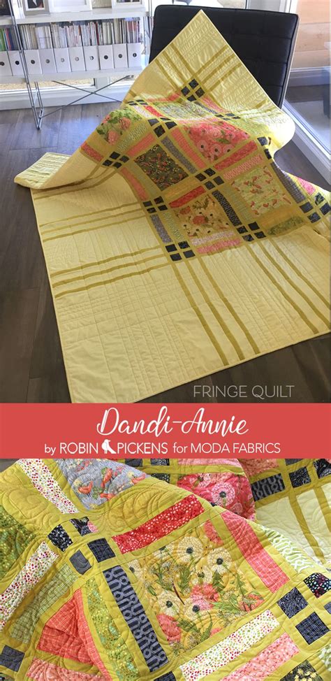Fringe Quilt Shown Here With Dandi Annie Has A Regular And Alternate