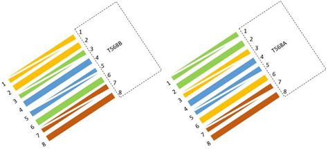 4 twisted pairs at 24 awg pair 1: Easy RJ45 Wiring (with RJ45 Pinout pics, steps and video)