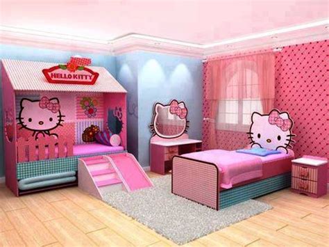 20 cutest hello kitty girls bedroom designs and decorations