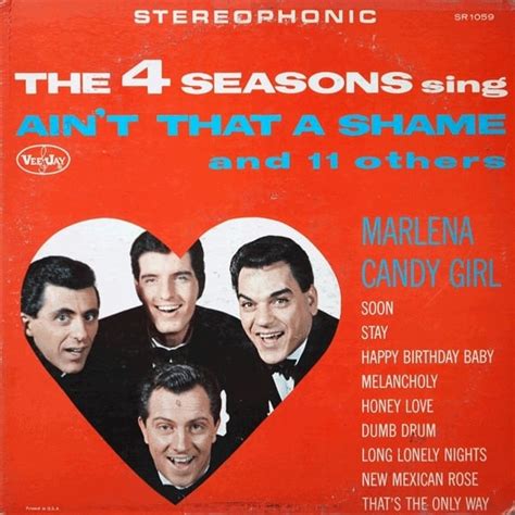 The Four Seasons Marlena Lyrics Genius Lyrics